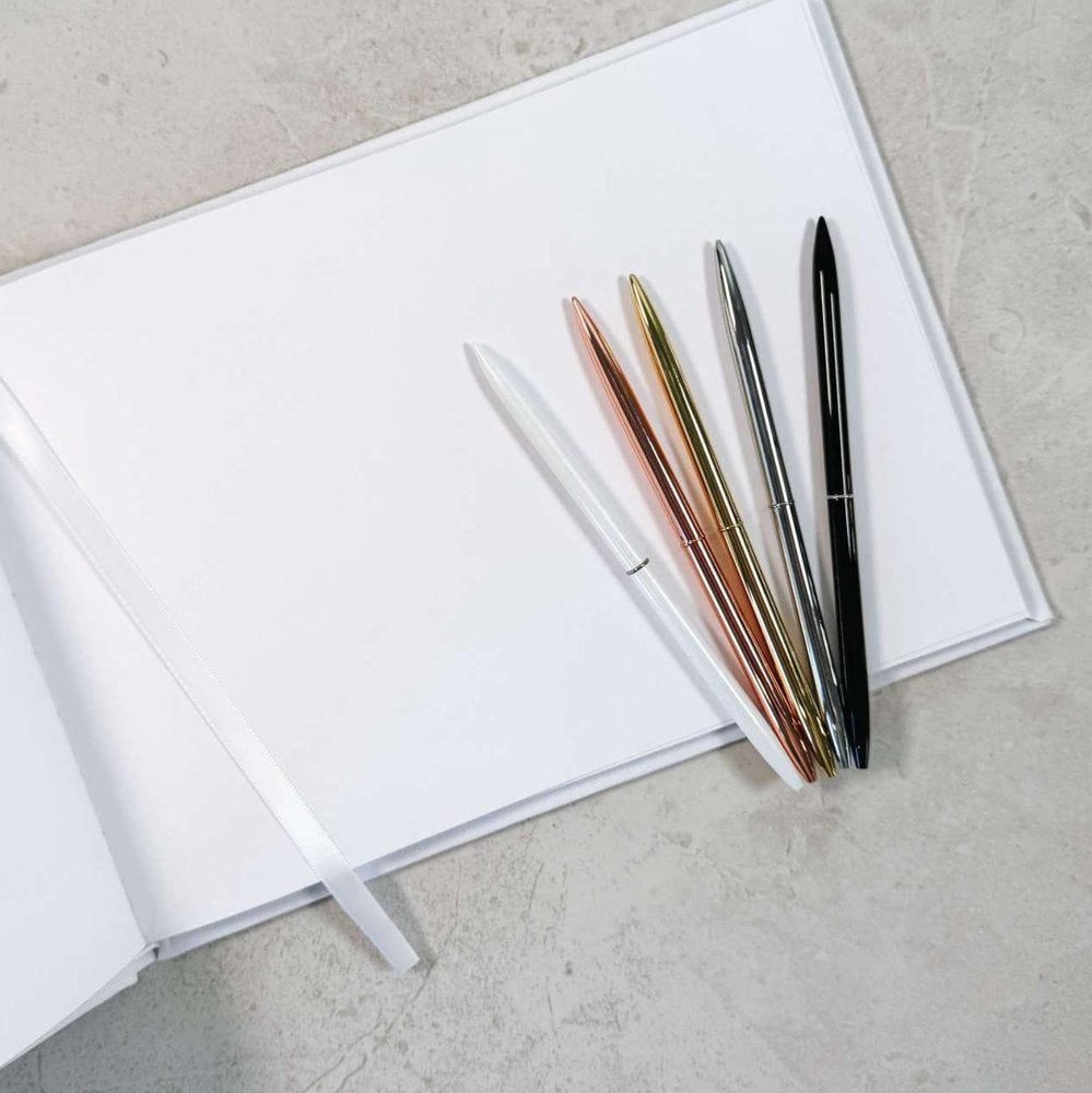 Elegant Guest Book Pens for Wedding Signatures