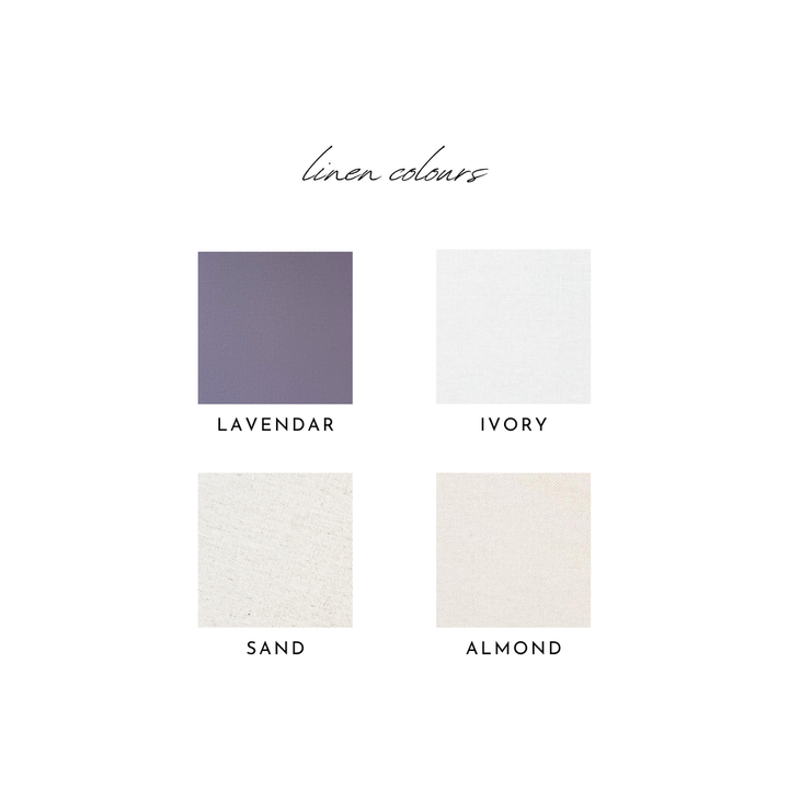 Custom Guest Book SECONDS - Linen Landscape