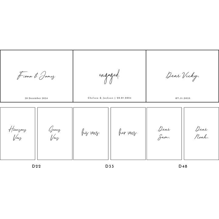 Wedding Guest Book Bundle - Classic Linen Wedding Keepsake & Vow Books Set