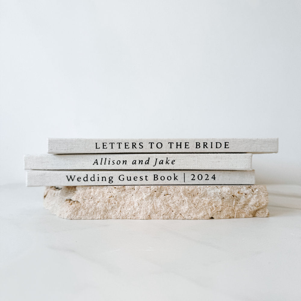 ADD Spine Printing To Your Guest Book