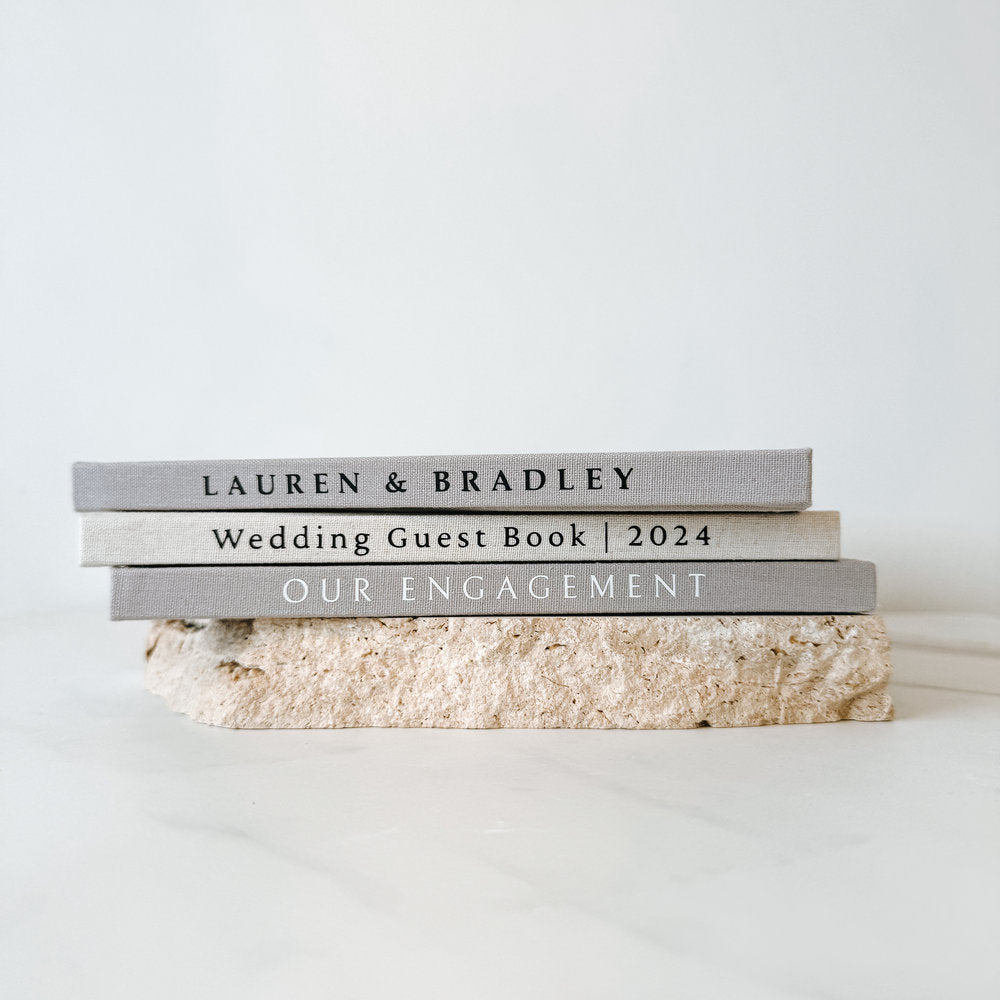 ADD Spine Printing To Your Guest Book