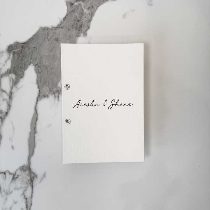 Custom Wedding Card Organiser - Linen Greetings Card Holder D18