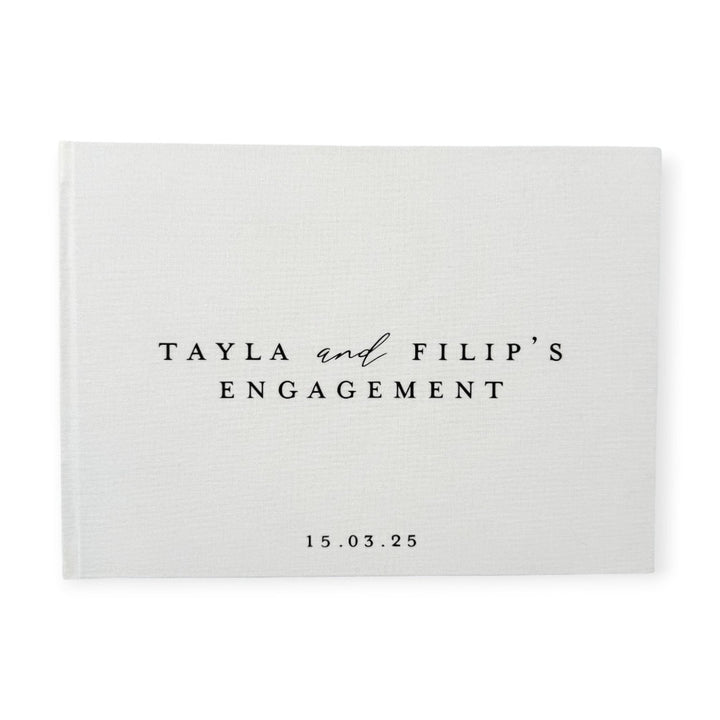 Engagement Guest Book XXXI