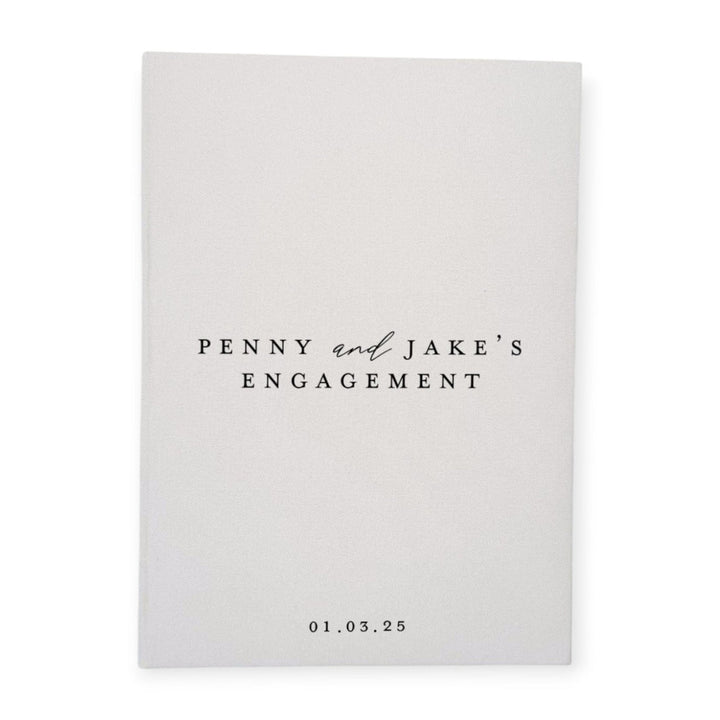 Engagement Guest Book XXXI