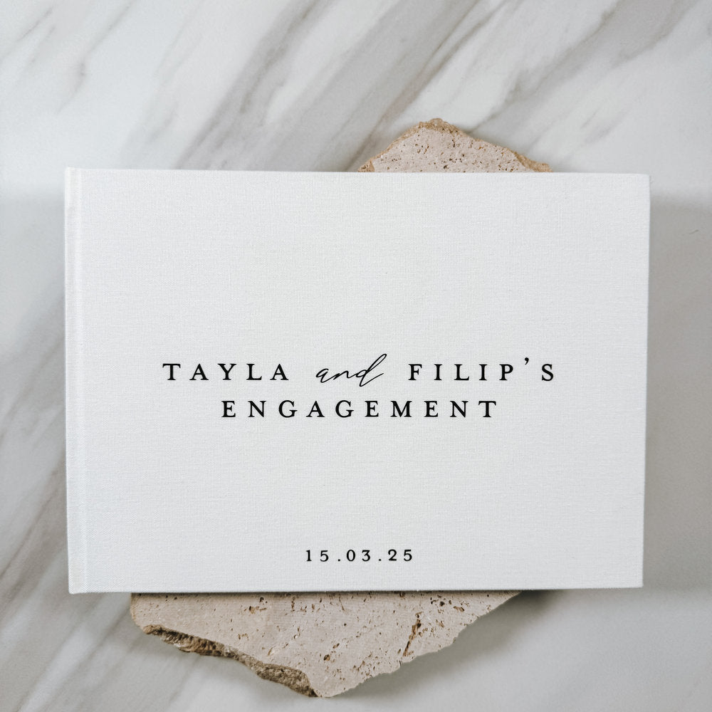 Engagement Guest Book XXXI