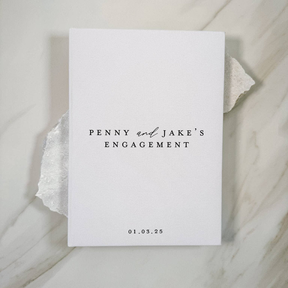 Engagement Guest Book XXXI