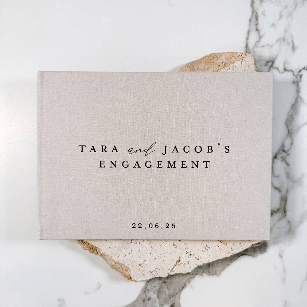 Engagement Guest Book XXXI