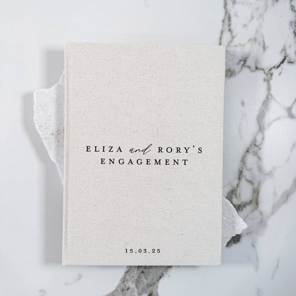 Engagement Guest Book XXXI