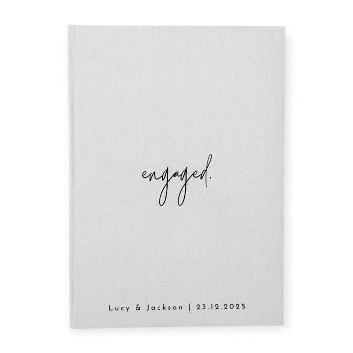 Engagement Guest Book XXXIII