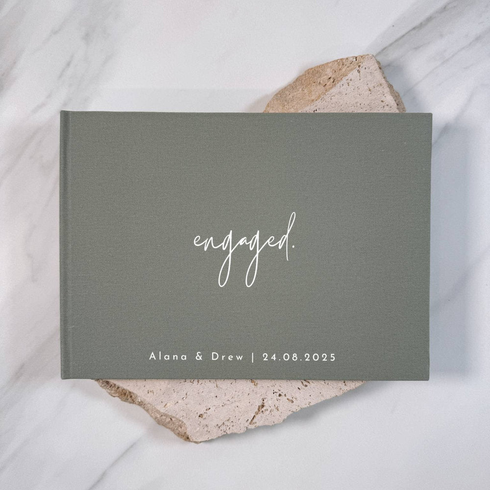 Engagement Guest Book XXXIII