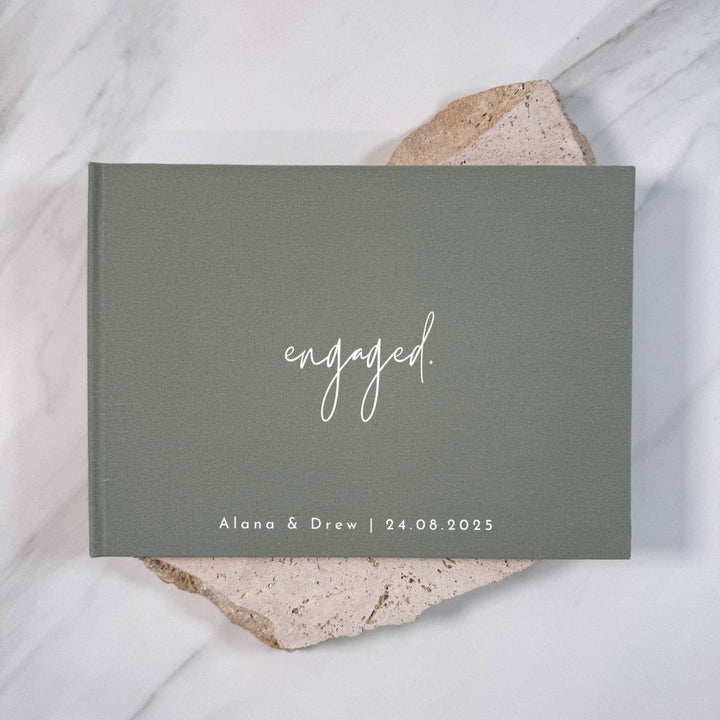 Engagement Guest Book XXXIII