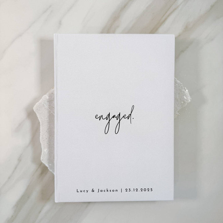 Engagement Guest Book XXXIII