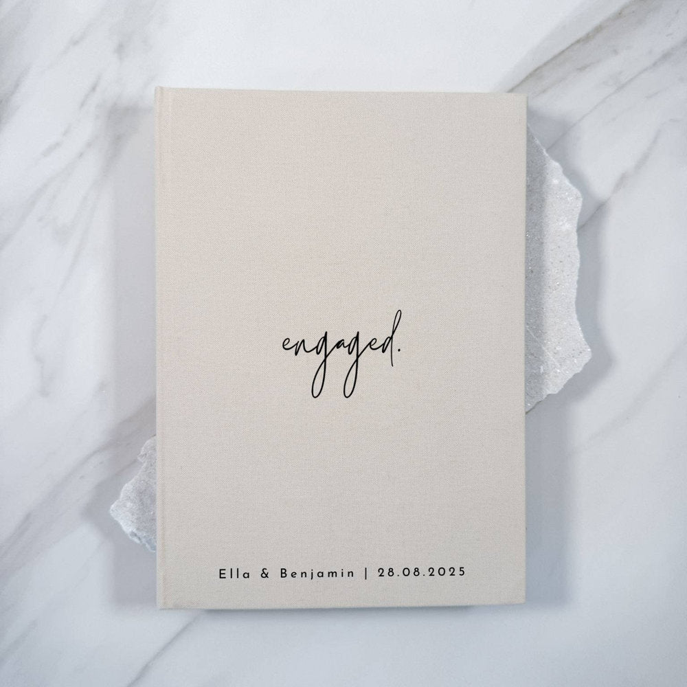 Engagement Guest Book XXXIII