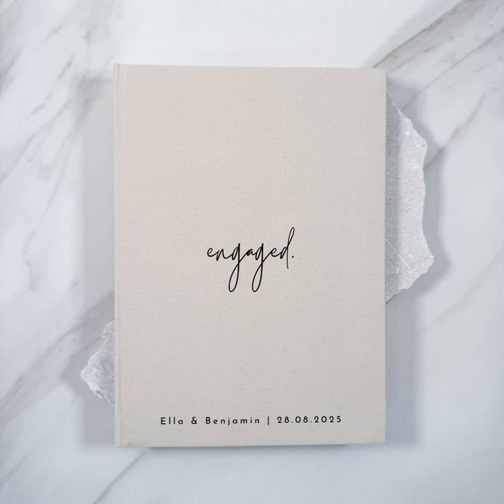 Engagement Guest Book XXXIII