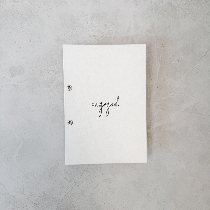 Custom Engagement Card Organiser - Linen Greetings Card Holder D33