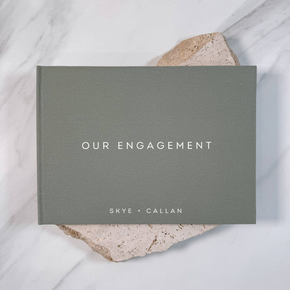 Engagement Guest Book XXXIV