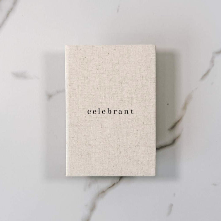 Custom Wedding Vow Books - Linen Vow Books D04