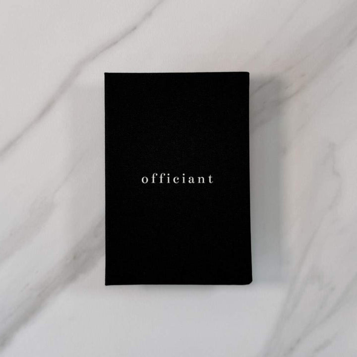 Custom Wedding Vow Books - Linen Vow Books D04