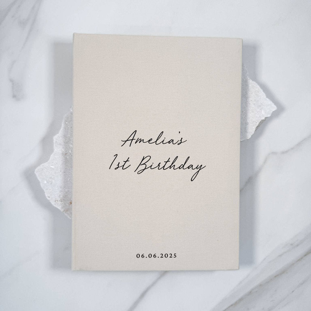 Baby Guest Book LV