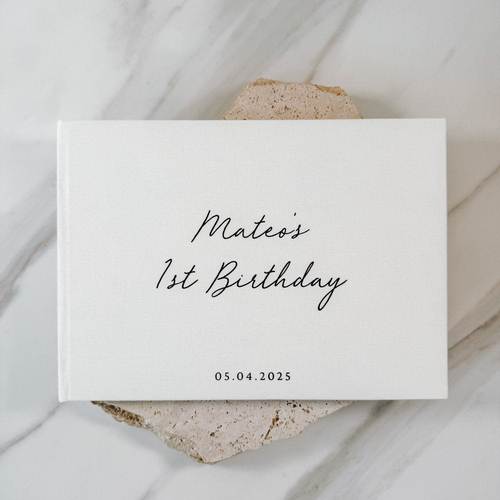Baby Guest Book LV