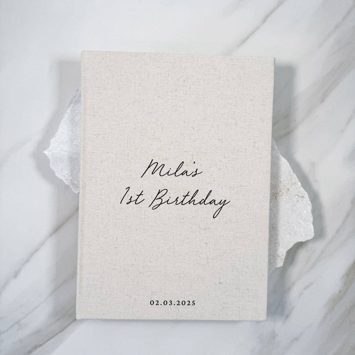 Baby Guest Book LV