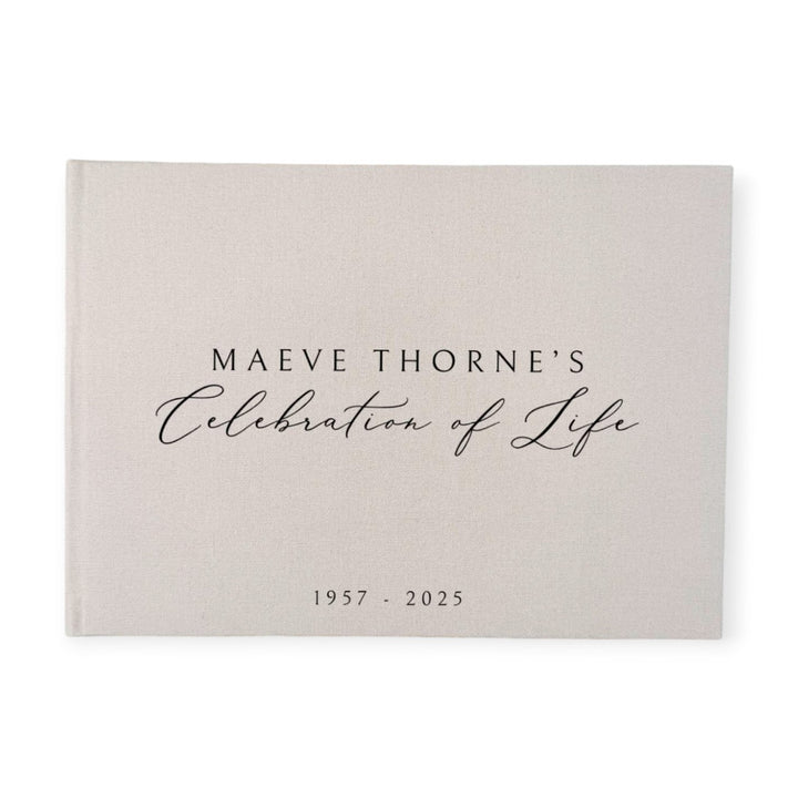 Memorial Guest Book LXI