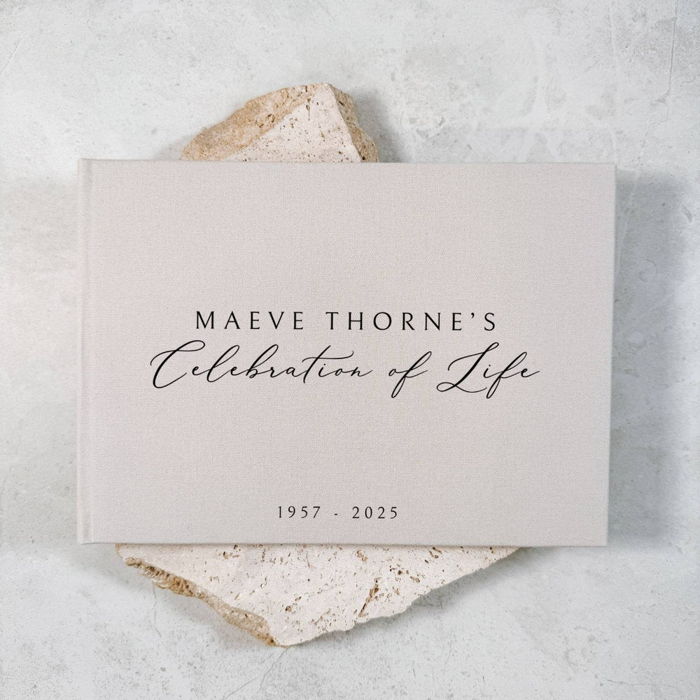 Memorial Guest Book LXI