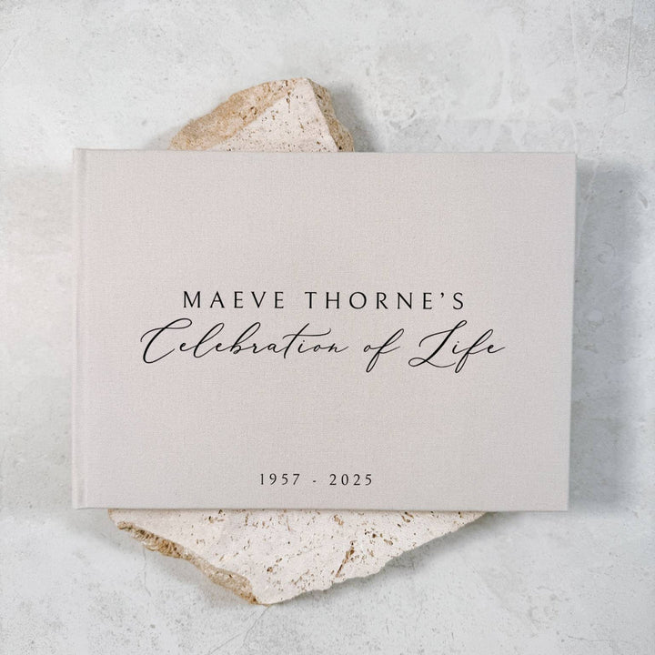 Memorial Guest Book LXI