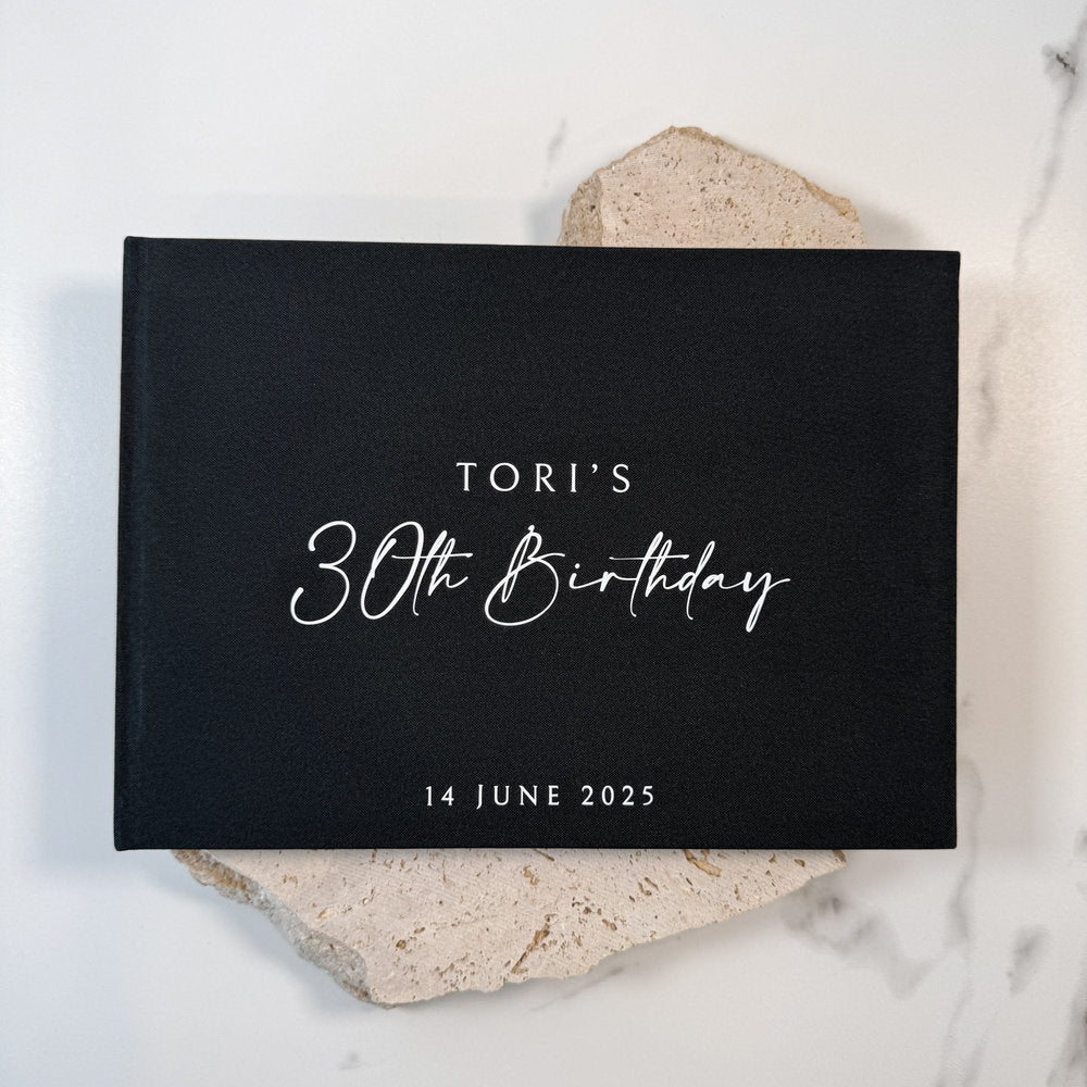 Birthday Guest Book LXXI