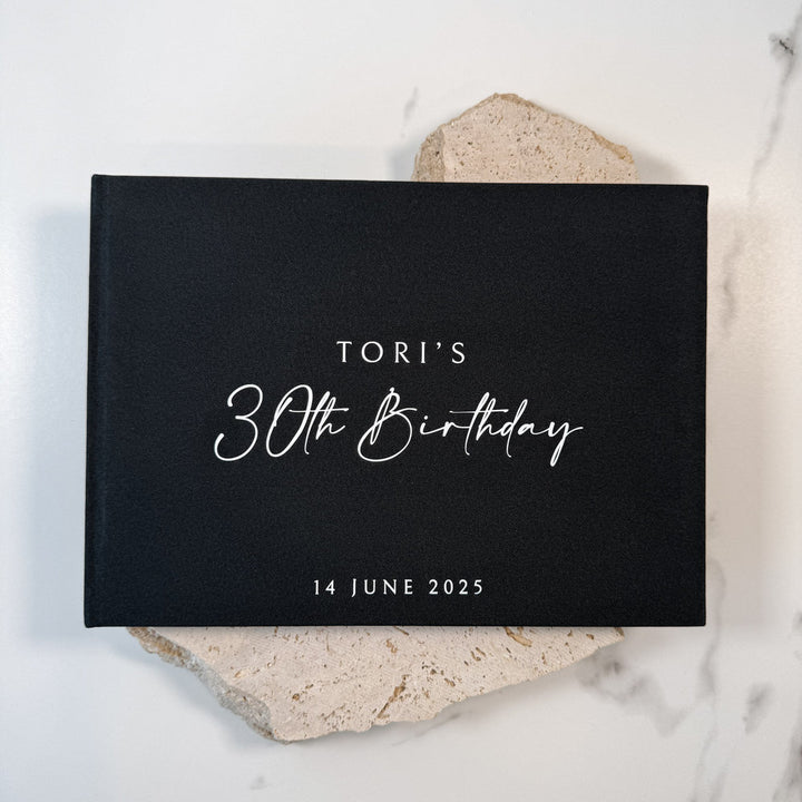 Birthday Guest Book LXXI