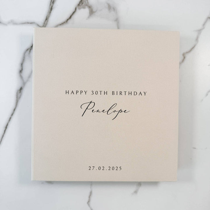 Birthday Photo Album LXXII