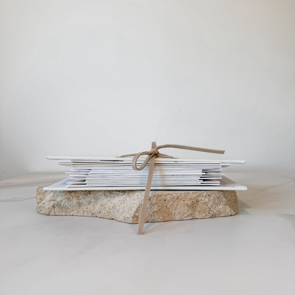 Custom Engagement Card Organiser - Linen Greetings Card Holder D33