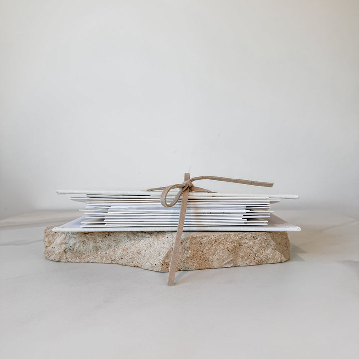 Custom Engagement Card Organiser - Linen Greetings Card Holder D33