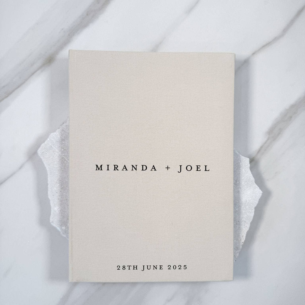 Wedding Guest Book IX