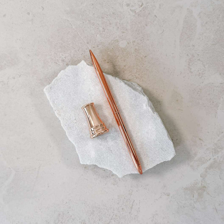 Guest Book Pen Set with Stand - Smudge Proof Writing Pen