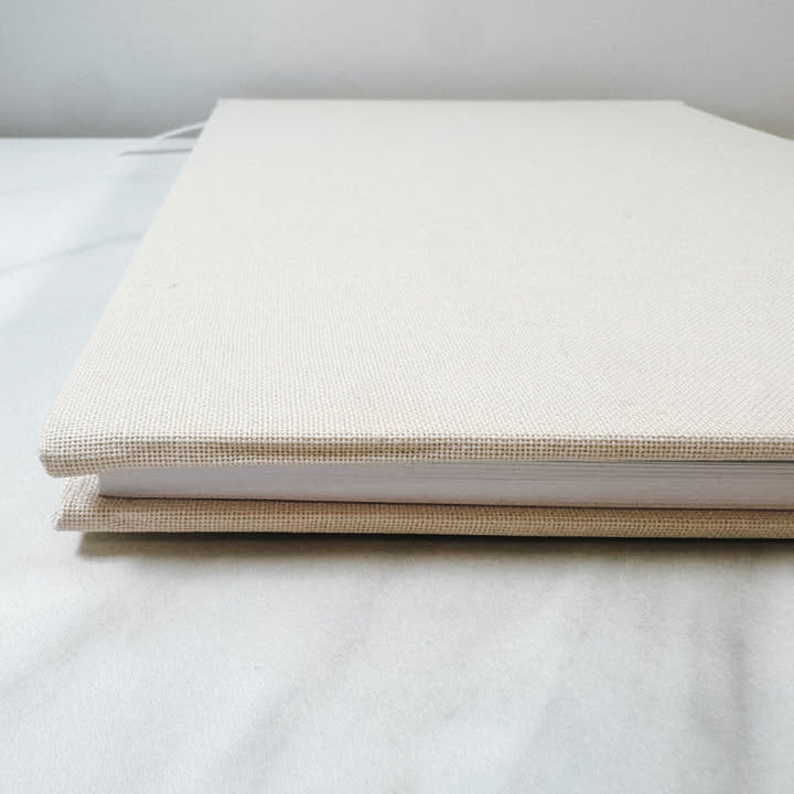 Custom Guest Book SECONDS - Linen Landscape