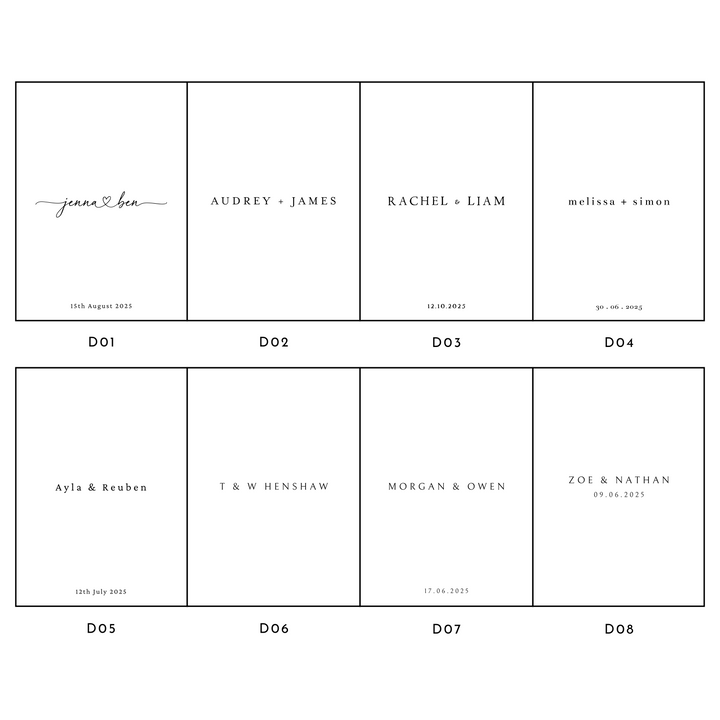 Portrait Wedding Bundle - Custom Linen Guest Book with Pen & Photo Corners