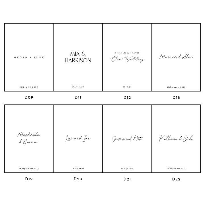 Portrait Wedding Bundle - Custom Linen Guest Book with Pen & Photo Corners