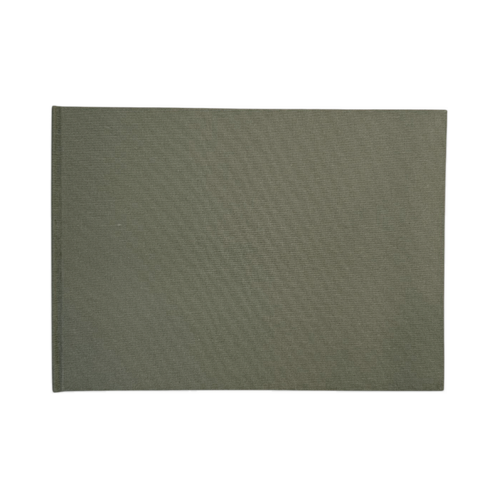 Wedding Guest Book SECONDS Linen Landscape